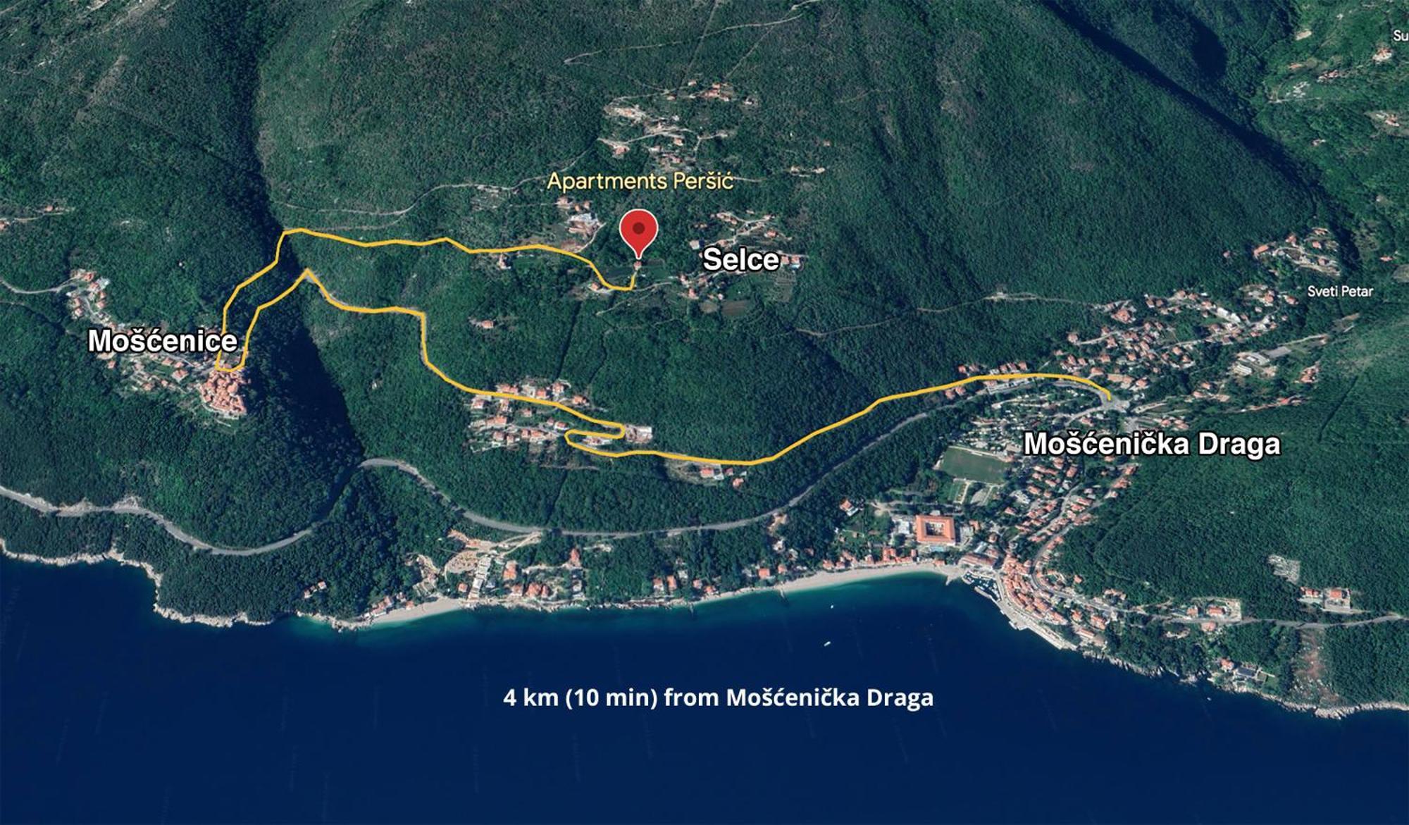 Apartman Persic Mošćenička Draga 外观 照片